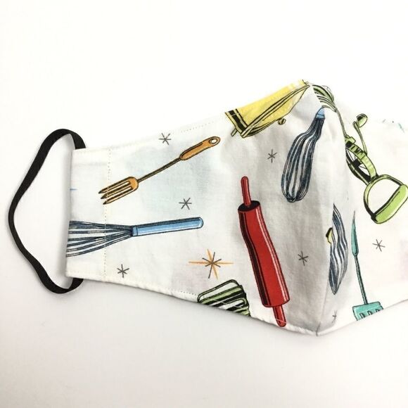 2/$15 -‎ Chef Mask, White Chef Face Mask, Rollers Mixers, Filti Filter - Picture 5 of 13